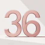 letters 3 and 6 in large font